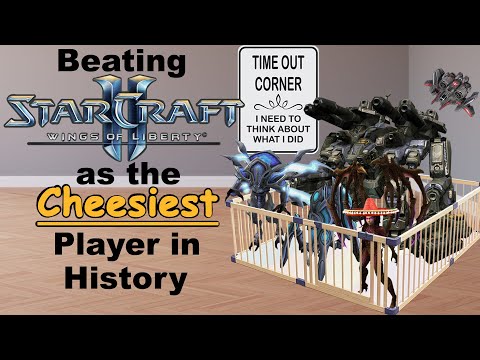 The Cheesiest StarCraft 2 Run In History! (Wings of Liberty)