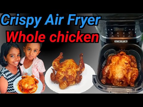 How to Make a Perfect Air Fryer Whole Chicken | Juicy, Crispy & Flavorful Recipe #ourfoodlab