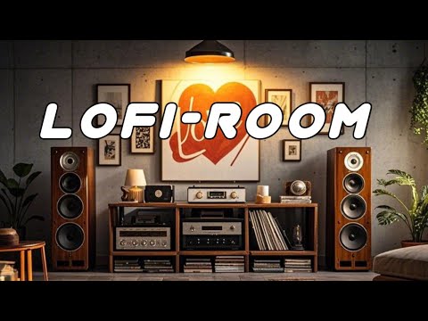 Lofi room  🎞️ Vintage Vibes & Retro 1980s & 90s Lofi Rain Playlist