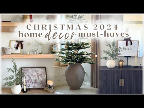 CHRISTMAS HOME DECOR FAVORITES! christmas decor haul + early holiday decorating ideas