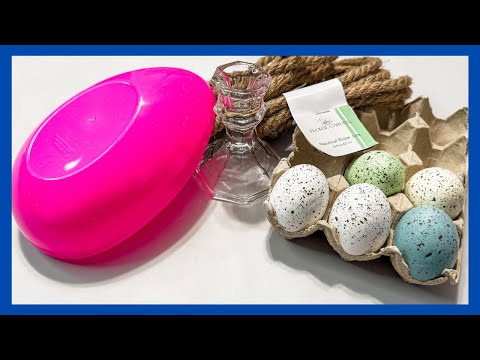 Neutral Raster Decor DIY || Easter Craft || Just 1 Quick DIY