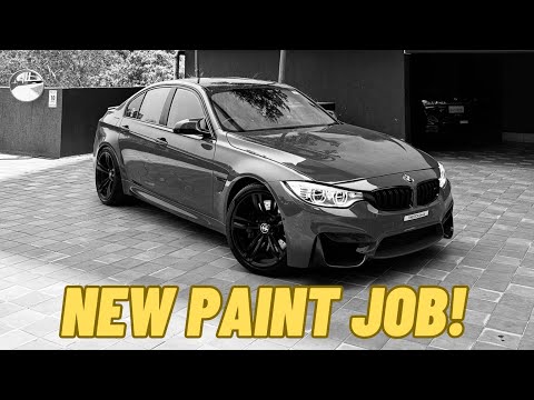 I painted my M3 in a RARE BMW Colour!