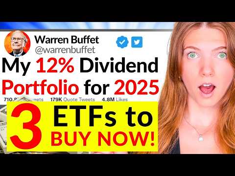 My 3 ETF Dividend Portfolio to MAXIMIZE Passive INCOME ($1,000/month)