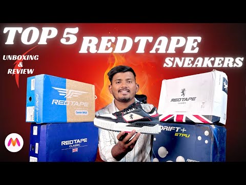 TOP 5 🔥REDTAPE SNEAKERS/SHOES DETAILED REVIEW | MYNTRA HAUL 2025 | RAFIQUE SAYYED