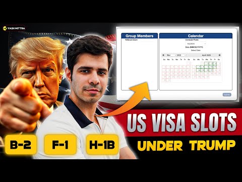 Will the US Visa Slots Open? Feb 2025 Visa Appointments (B-2, F-1, J-1, M-1, H-1B)