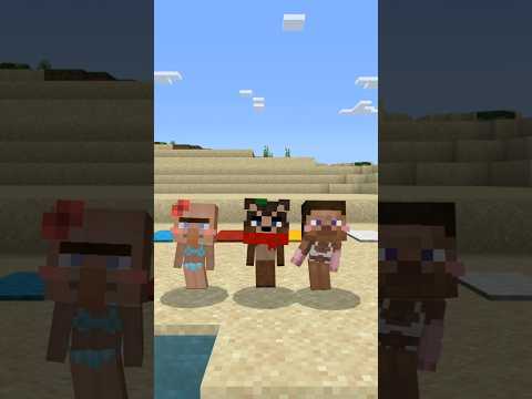 poi poi poi 水着だよw #minecraft #edit #point #uhuru #マイクラ #shorts