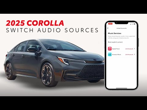 How to Change Audio Sources in Your 2025 Toyota Corolla | Toyota Corolla Drive-Off Essentials