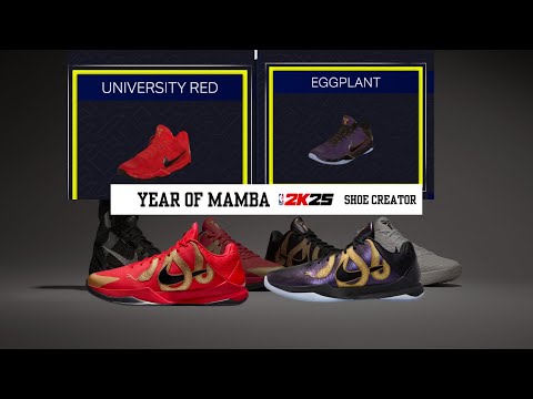 YEAR OF THE MAMBA NBA2K25 SHOE CREATOR PACK