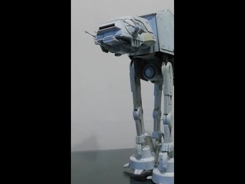 タミヤギアボックスでMPC AT-ATプラモを改造　Motorised  AT-AT MPC plastic model with Tamiya Gear box＃Shorts