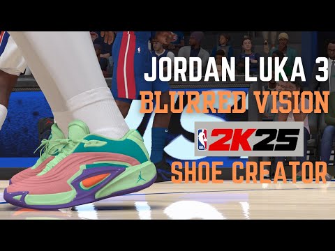 JORDAN LUKA 3 "BLURRED VISION" NBA2K25 SHOE CREATOR