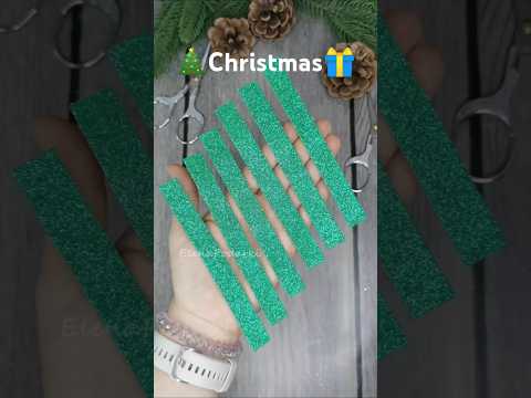 DIY Christmas Easy Craft Idea 🎄🎁❤️❄️ Beautiful Christmas decoration made of foamiran