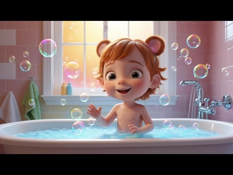 Splish, Splash, A Rainbow Bath | Fun Bath Time Song for Kids | Sing-Along Nursery Rhyme