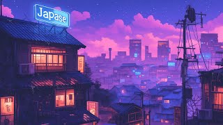 Retro Lofi Hip Hop Beats 📚 1980s & 90s Vibes & Nostalgic Japanese Town Ambience 🌆 Lofi Rain Playlist