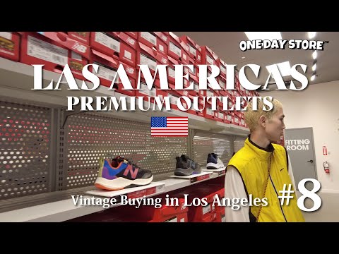 【アメリカ古着買付 Day5-2】LAのラス・アメリカズ・プレミアム・アウトレットへ潜入！NB 993はあるのか！？