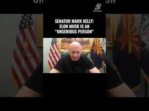 This is what Sen. Mark Kelly REALLY thinks about Elon's "traitor" comments