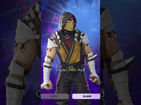 Fortnite SCORPION SKIN Showcase! 🦂