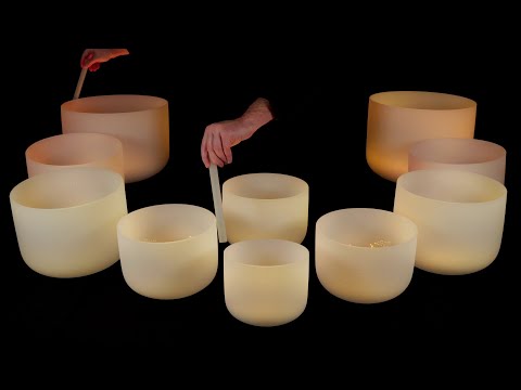 Crystal Bowls for Deep Sleep 🌀 Calming Healing Sounds 432 Hz