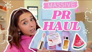 Massive PR HAUL and Unboxing!!🎁 #fyptiktok #lisi #lisishops