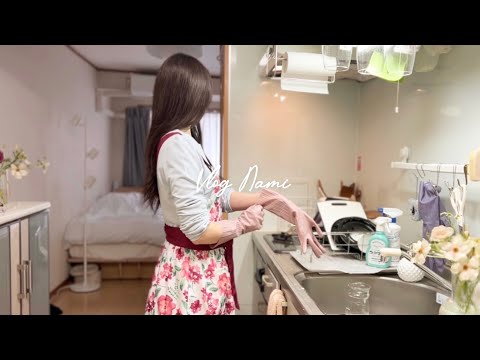 【Clean with me】Daily Cleaning Routine and Small Habits to Maintain a comfortable  Kitchen and Life