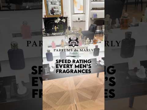 Rating Every Men’s Parfums De Marly Fragrance  #perfumeratings #parfumsdemarly