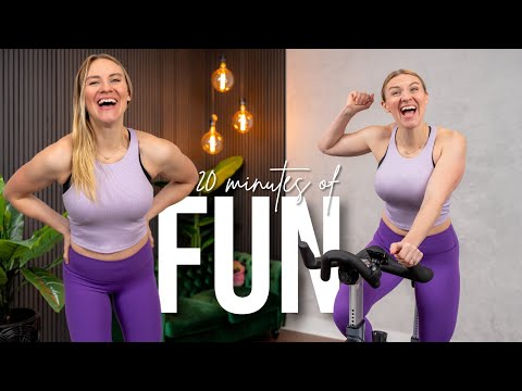 20-min. FUN Indoor Cycling Workout