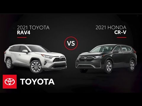 2021 Toyota RAV4 vs 2021 Honda CR-V | All You Need to Know | Toyota