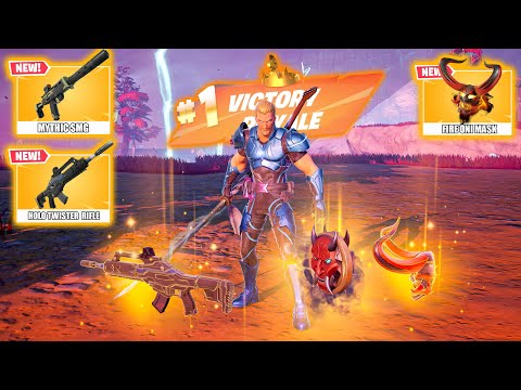 OLYMPIAN ZEUS vs ALL NEW MEDALLIONS & MYTHIC WEAPONS ( NEW! Fortnite Chapter 6 Season 1 )