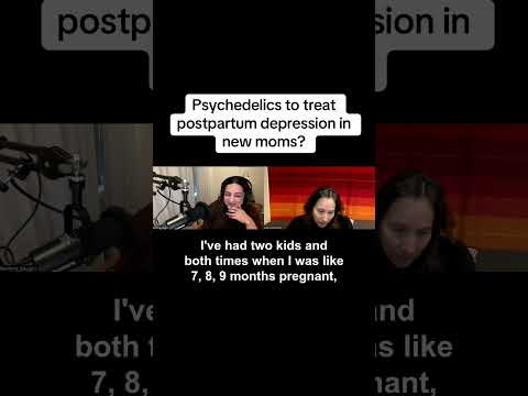 Psychedelics to treat postpartum depression in new moms?