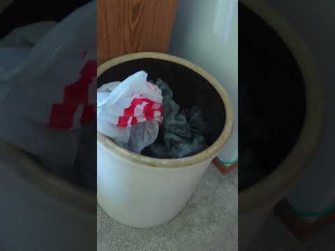 Grandma hasn't bought trash bags in years....