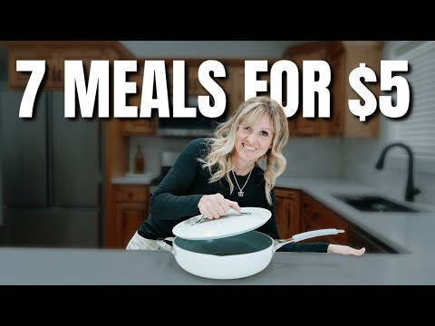 $5 Family Meals | FIVE Quick & Easy Cheap Dinner Recipes Made EASY!