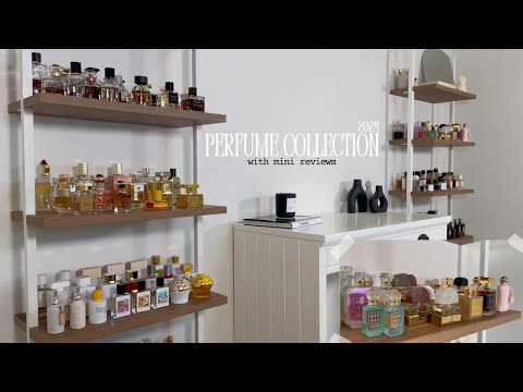 My Perfume Collection 2024 | Mini Reviews | Tour and Organization