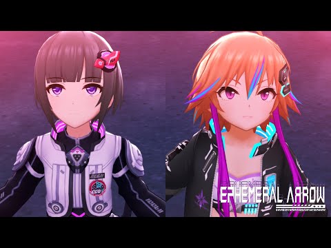 「デレステ」EPHEMERAL AЯROW (Game ver.) 二宮飛鳥、白雪千夜 SSR*