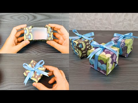 How to make Gift Boxes 🎁 🎁#diy #papercrafts