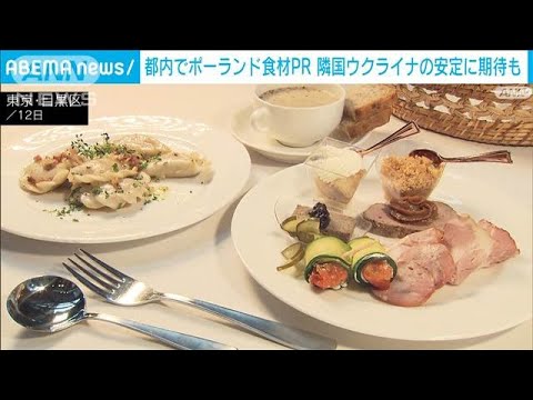 都内でポーランド食材PRのイベント　隣国ウクライナの安定に期待も(2025年3月13日)