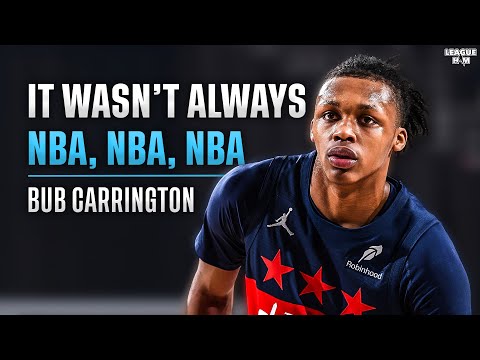 ‘Be Where Your Feet Are’ – Bub Carrington’s Meteoric Rise to the NBA