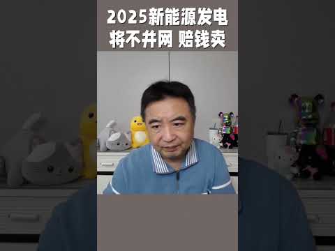 翟山鹰：2025新能源发电不并网，新能源政策出台。全毁。