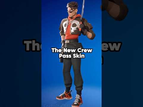 NEW Crew Pass Skin #ad #fortnite #fortniteclips #gaming