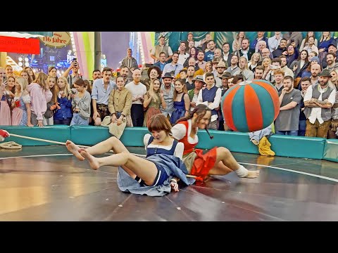 Oktoberfest 2024: Hilarious Girls vs. Teufelsrad Showdown