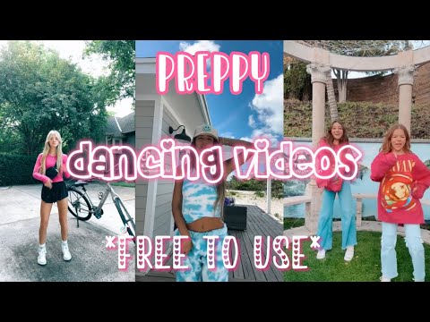 preppy dancing videos! |  tiktok compilation | 🫶🏽🩷🌴🛍️💅☀️ | lygsm! | #preppy #tiktok #viral