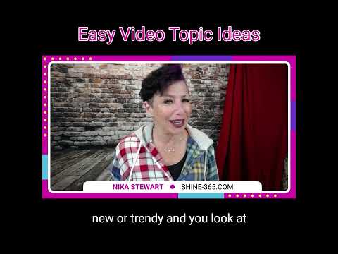 20 Easy Video Topic Ideas - First Impressions