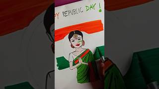 republic day drawing ❤️ #india #republicday  #drawing #rammandir #republicdaydrawingeasy #ram