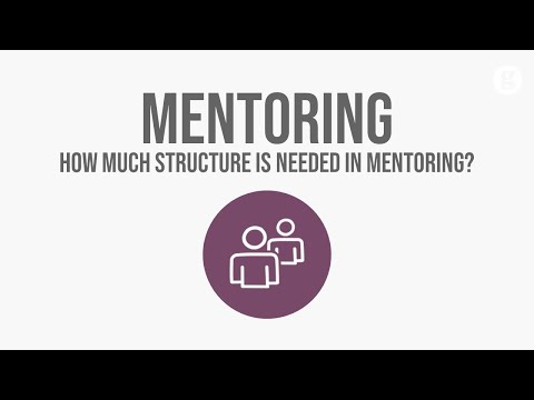 How much Structure is Needed in Mentoring?