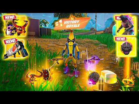 PEELY vs *Godzilla Portal* NEW 3 MEDALLIONS & MYTHIC WEAPONS (NEW! FORTNITE CHAPTER 6)