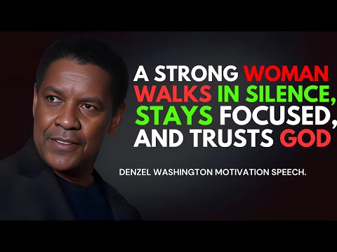 A Strong Woman Walks in Silence, Stays Focused, and Trusts God. Powerful  Inspiration Speech.#god