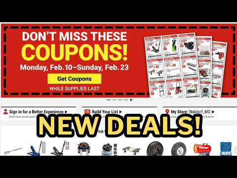 Harbor Freight's CRAZIEST Deals This Week! (You Won't Believe These Prices!)