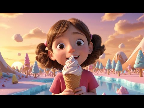 The Ice Cream Bridge Melts Away | Fun Nursery Rhyme for Kids | Sing-Along Song