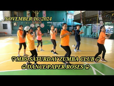 MBS SATURDAY ZUMBA CLUB DANCE "PAPER ROSES"