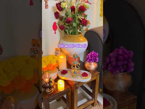 Dil-waali-diwali #creator #diyideas #diyarangoli #festival #diwali #shorts #ytshortsvideo #homedecor