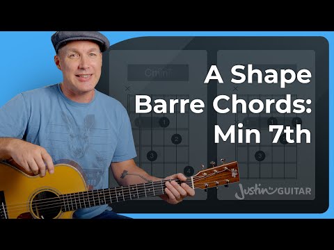 A Shape Barre Chords: Minor 7 (get Funky!)