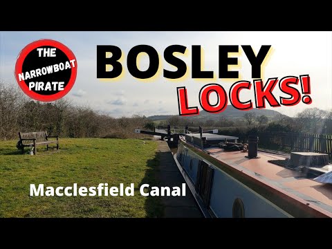 The Macclesfield Canal | Bosley Locks by Narrowboat [Ep 44]